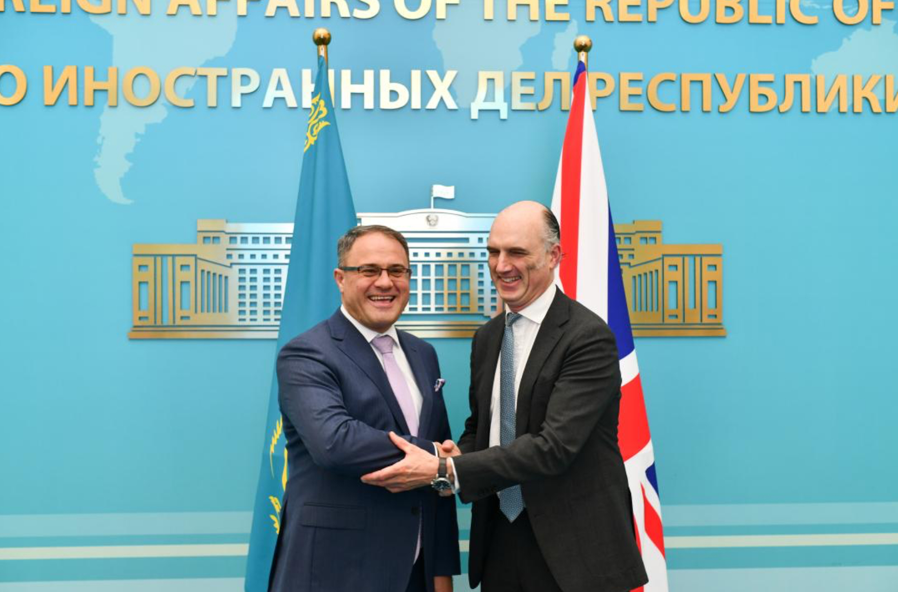 Kazakhstan and UK strengthen longstanding partnership with bilateral strategic agreement on horizon 